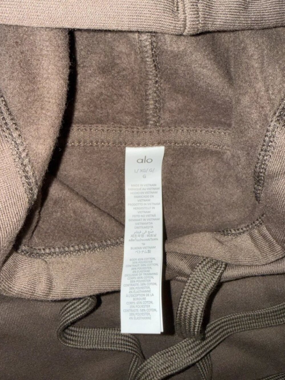 ALO Accolade Hoodie - Espresso Brown - Unisex Multiple Sizes NWT - Picture 8 of 8